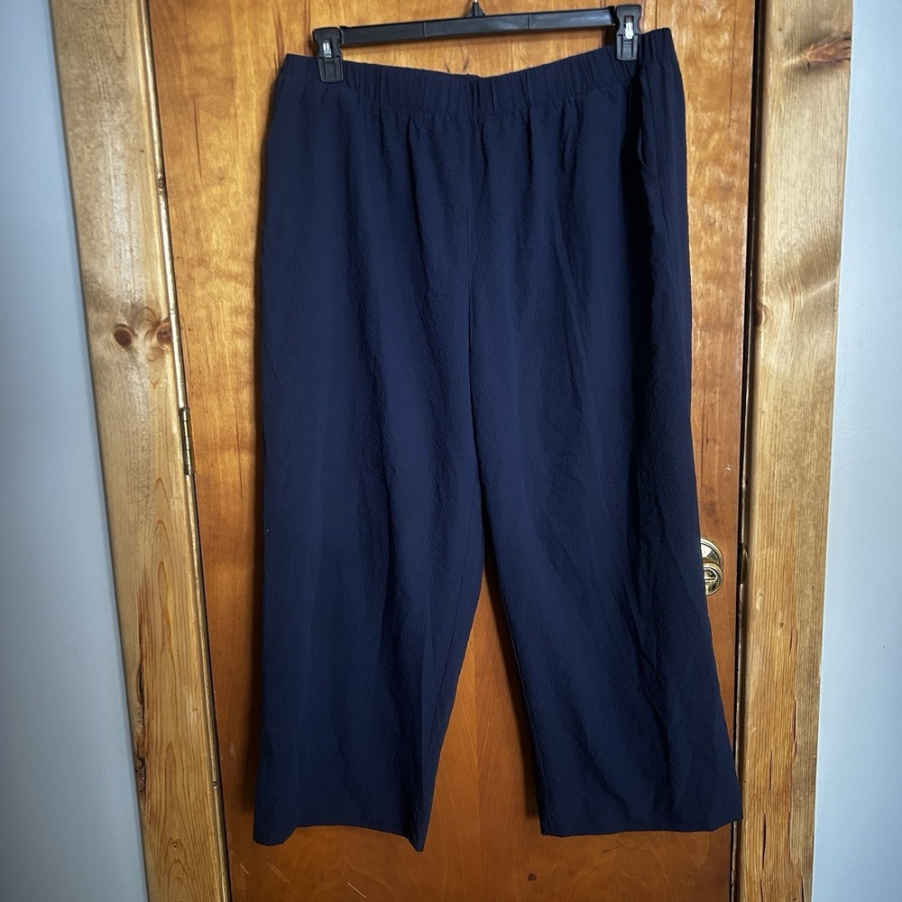 Womens‎ 5X Navy Pullon Gauze High Rise New Without Tags